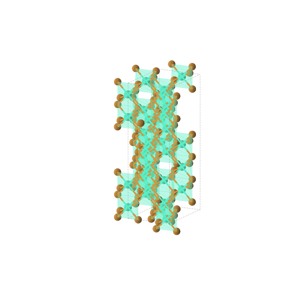 Crystal structure of Dy2Te3 (orthorhombic, Fddd (No. 70))