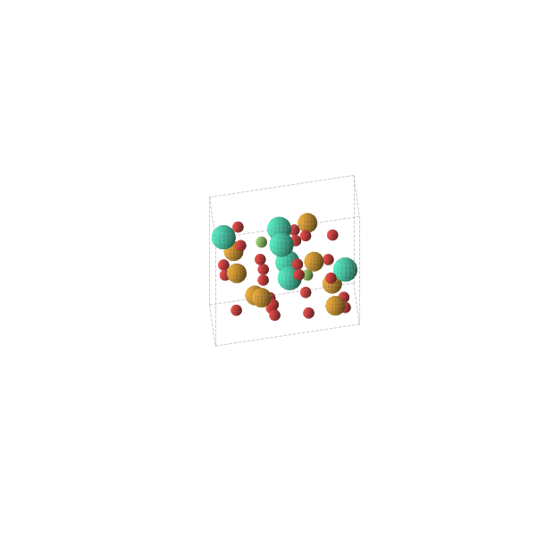 Crystal structure of Dy6F2O24Se8 (hexagonal, P63mc (No. 186))