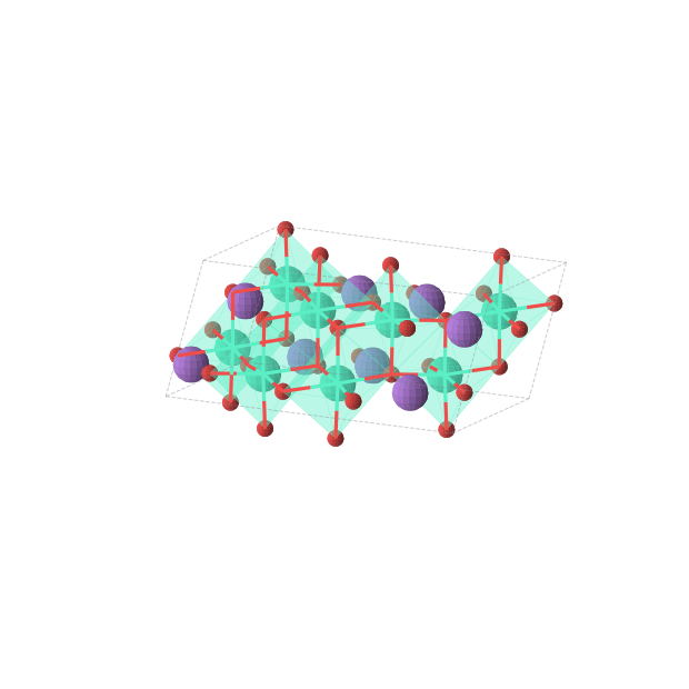 Crystal structure of DyNaO2 (monoclinic, C2/c (No. 15))