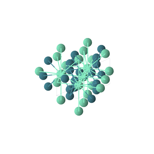 Crystal structure of EuPd (orthorhombic, Cmcm (No. 63))