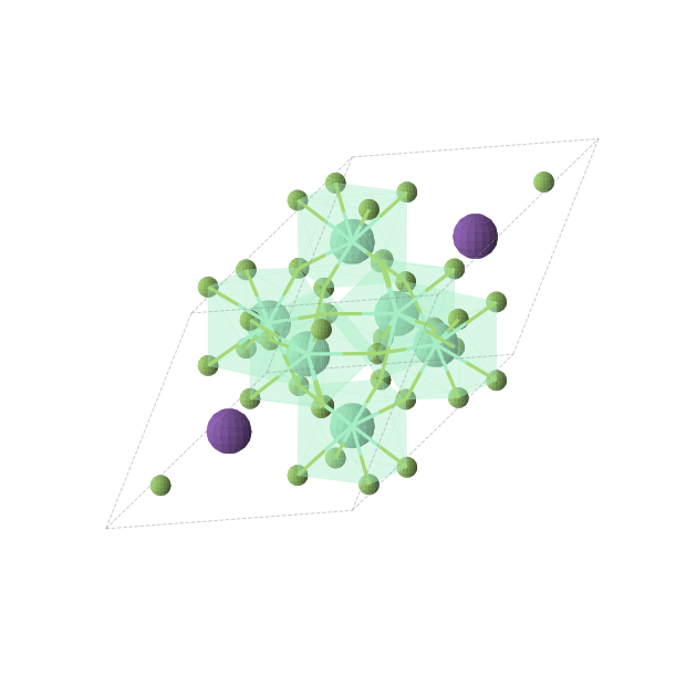 Crystal structure of F20Rb2Sm6 (cubic, Fm-3m (No. 225))