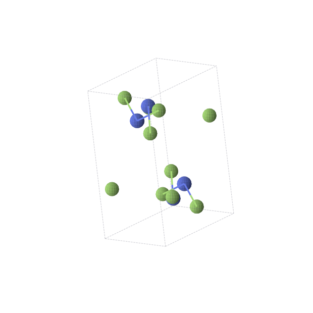 Crystal structure of NF2 (triclinic, P-1 (No. 2))