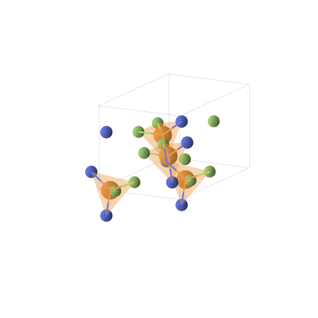 Crystal structure of F24N12P12 (orthorhombic, Cmc21 (No. 36))