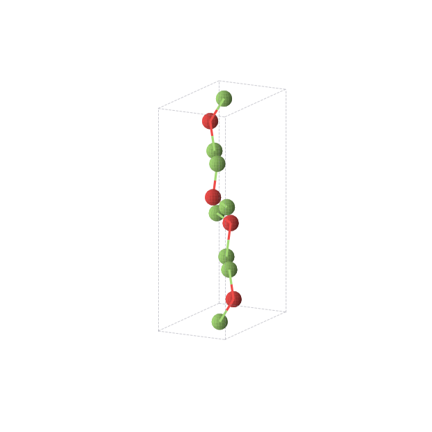 Crystal structure of OF2 (orthorhombic, Pnma (No. 62))
