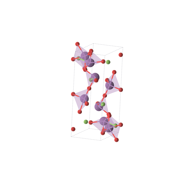 Crystal structure of Sb4O5F2 (monoclinic, P21/c (No. 14))