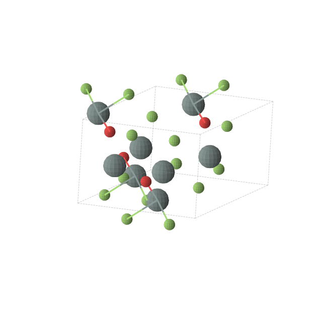 Crystal structure of Sn2OF2 (monoclinic, C2/m (No. 12))