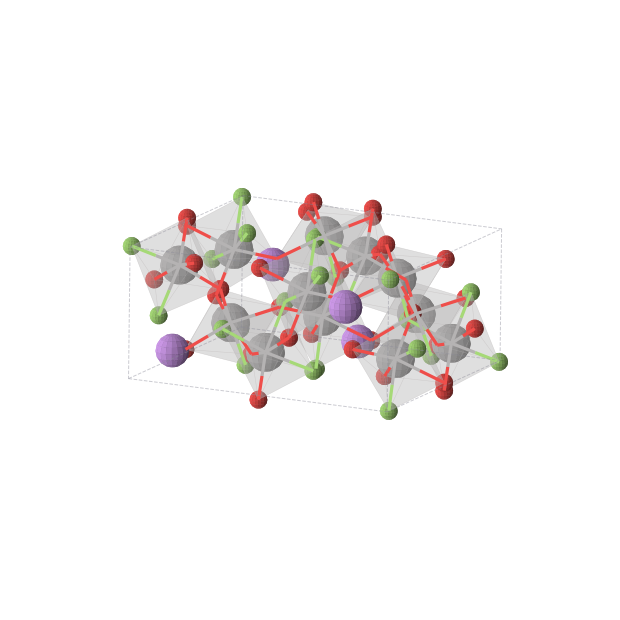 Crystal structure of LiV3O5F3 (monoclinic, Cc (No. 9))