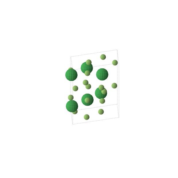 Crystal structure of LuF3 (trigonal, P-3c1 (No. 165))
