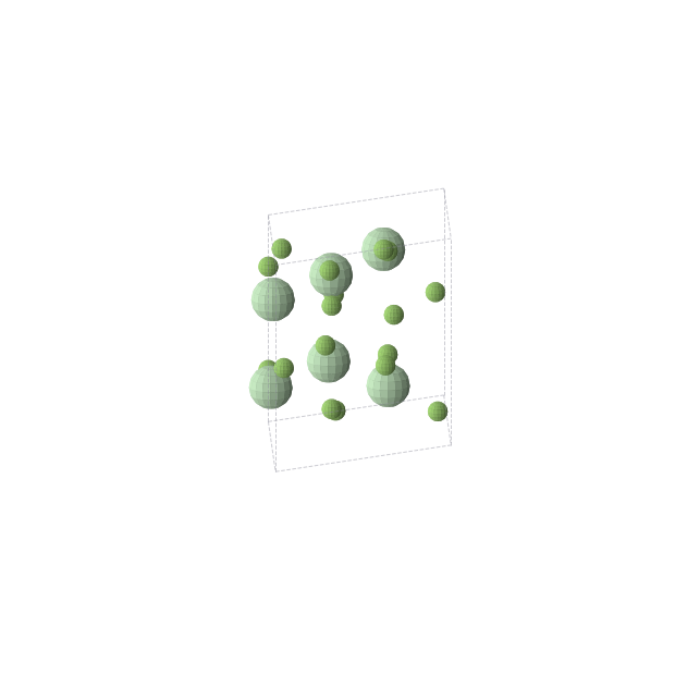 Crystal structure of NdF3 (trigonal, P-3c1 (No. 165))
