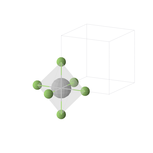 Crystal structure of TiF3 (cubic, Pm-3m (No. 221))