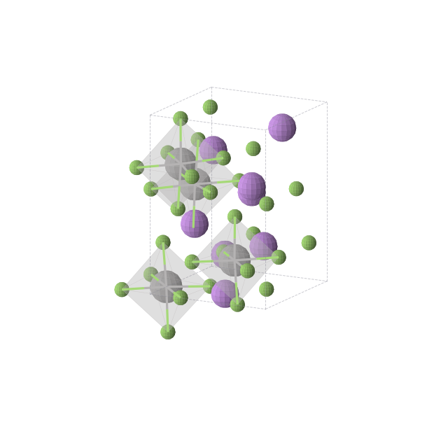 Crystal structure of Li2VF4 (tetragonal, P4122 (No. 91))