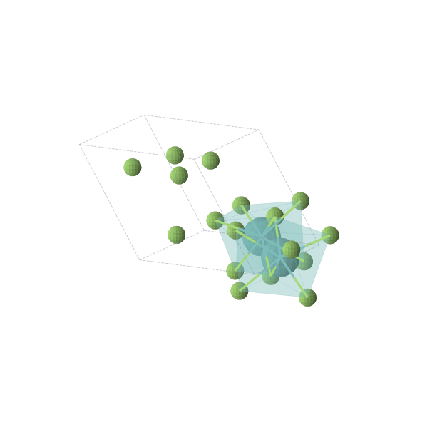 Crystal structure of MoF4 (triclinic, P1 (No. 1))