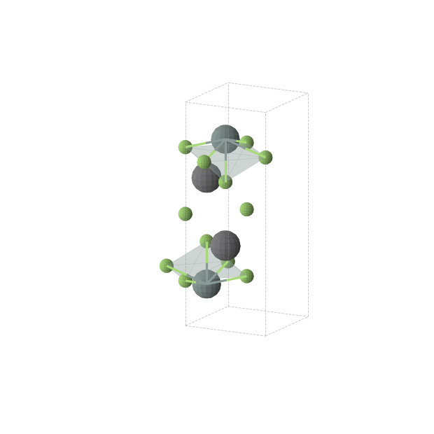 Crystal structure of F8Pb2Sn2 (tetragonal, P4/nmm (No. 129))