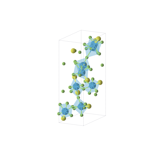 Crystal structure of F32S8W8 (orthorhombic, Pca21 (No. 29))