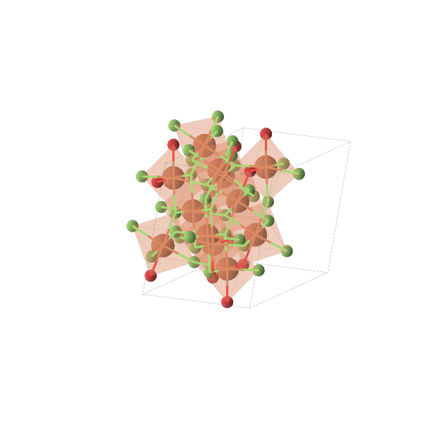 Crystal structure of Fe3OF5 (monoclinic, C2/m (No. 12))