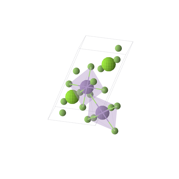 Crystal structure of MgMnF5 (triclinic, P-1 (No. 2))