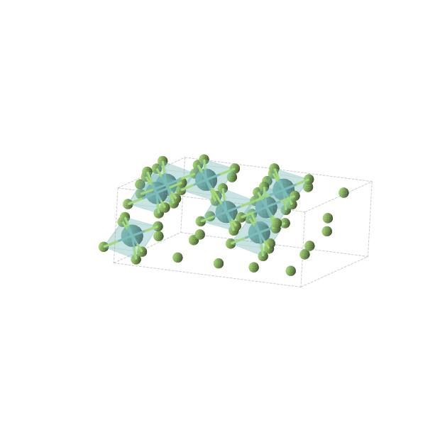 Crystal structure of MoF5 (monoclinic, C2/m (No. 12))
