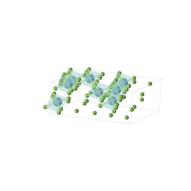Crystal structure of NbF5 (monoclinic, C2/m (No. 12))