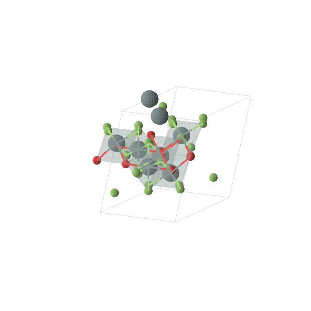 Crystal structure of Sn2OF5 (monoclinic, C2/m (No. 12))
