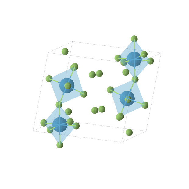 Crystal structure of WF5 (monoclinic, P21/c (No. 14))