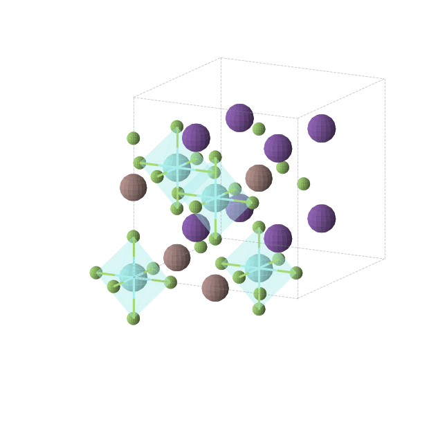 Crystal structure of F6InRb2Y (cubic, Fm-3m (No. 225))