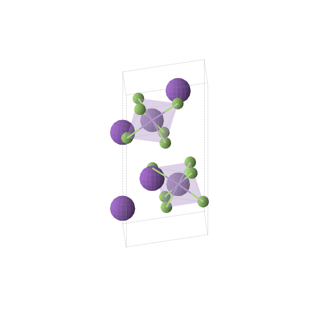 Crystal structure of K2MnF6 (hexagonal, P63mc (No. 186))