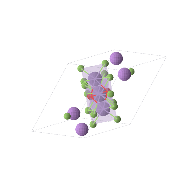 Crystal structure of Li2Mn2OF6 (triclinic, P-1 (No. 2))