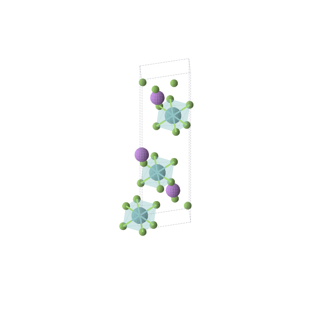 Crystal structure of LiNbF6 (trigonal, R-3 (No. 148))