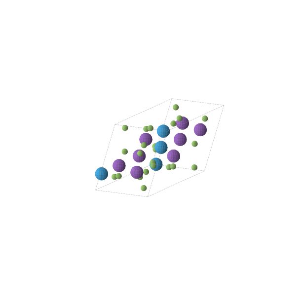 Crystal structure of F14K4Pa2 (monoclinic, C2/c (No. 15))