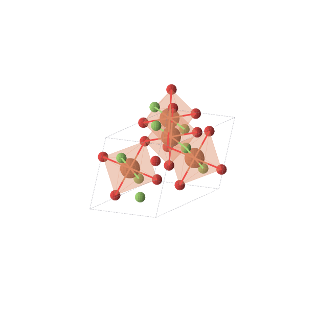 Crystal structure of FeO2F (orthorhombic, Pca21 (No. 29))