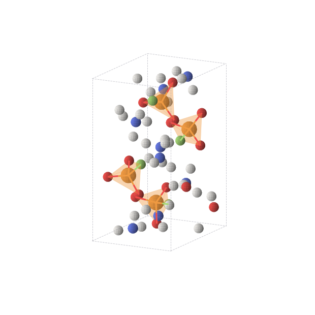 Crystal structure of H32F4N8O12P4 (orthorhombic, Pna21 (No. 33))