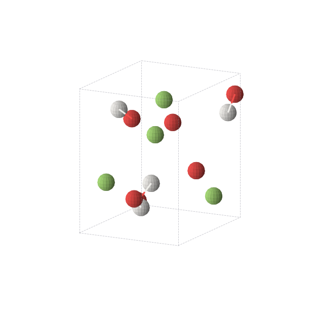 Crystal structure of HOF (orthorhombic, P212121 (No. 19))