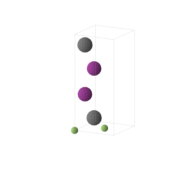 Crystal structure of PbIF (tetragonal, P4/nmm (No. 129))