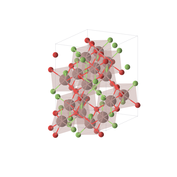 Crystal structure of InOF (orthorhombic, Fddd (No. 70))