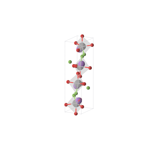 Crystal structure of LiVO2F (orthorhombic, Pnma (No. 62))