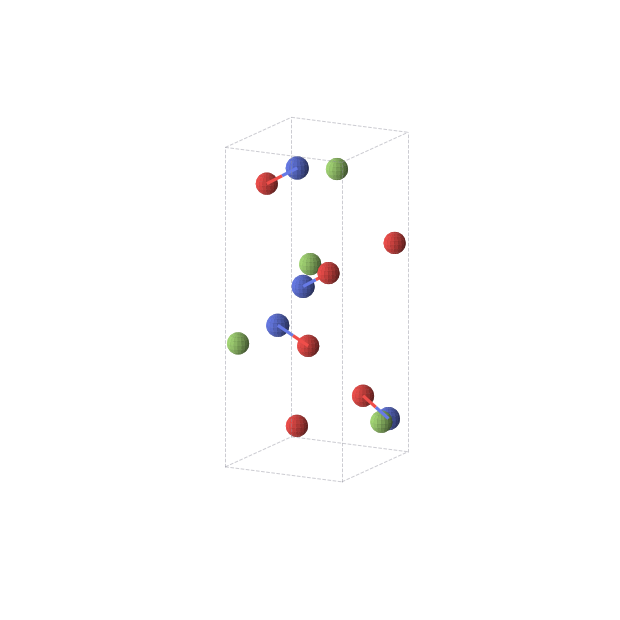 Crystal structure of F4N4O4 (orthorhombic, P212121 (No. 19))