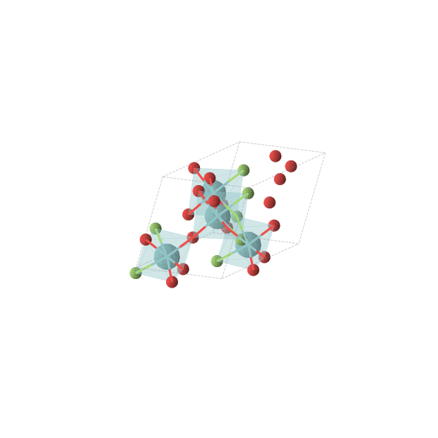 Crystal structure of NbO2F (monoclinic, Cc (No. 9))
