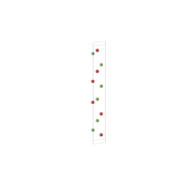 Crystal structure of OF (trigonal, R-3m (No. 166))
