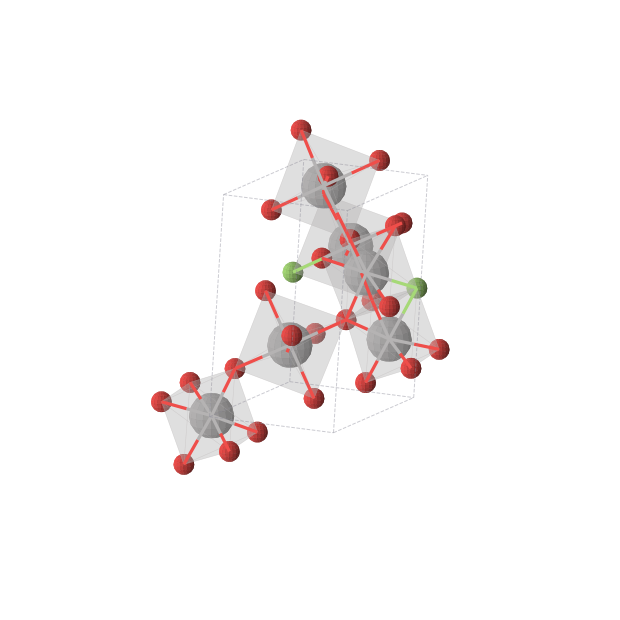 Crystal structure of V6O11F (triclinic, P1 (No. 1))