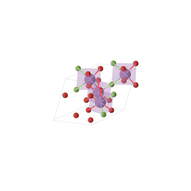 Crystal structure of SbO2F (monoclinic, Cc (No. 9))