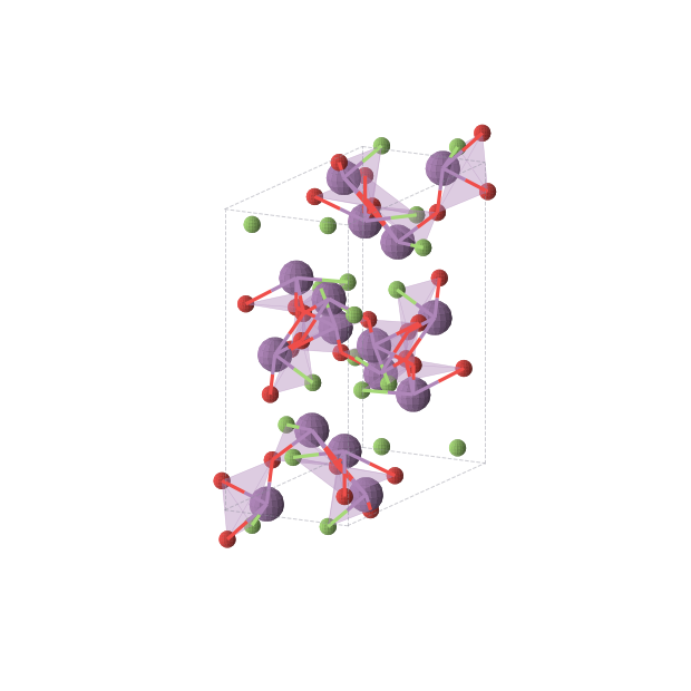 Crystal structure of SbOF (orthorhombic, Pbca (No. 61))