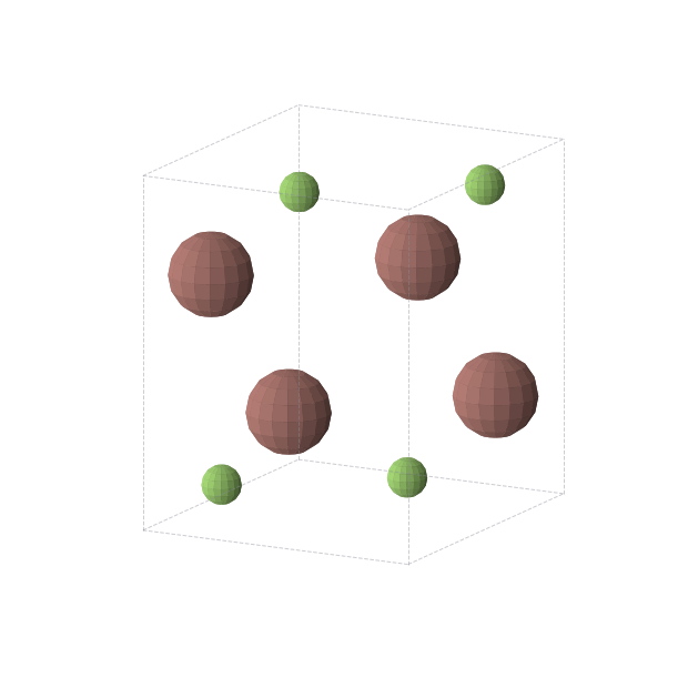 Crystal structure of TlF (orthorhombic, Pbcm (No. 57))