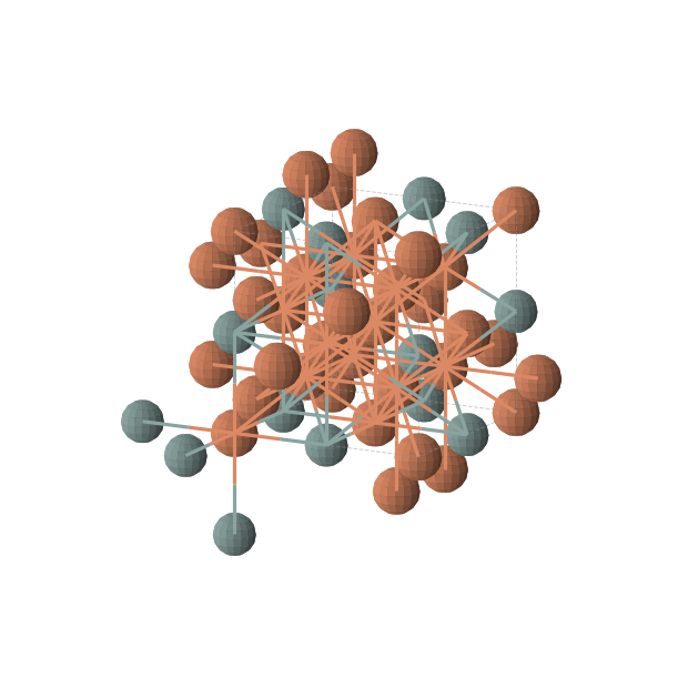 Crystal structure of Fe13Ge3 (cubic, Pm-3m (No. 221))