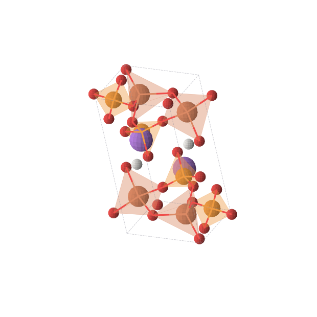 Crystal structure of Fe4H2Na2O16P4 (triclinic, P-1 (No. 2))