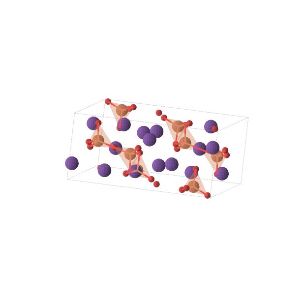 Crystal structure of Rb4Fe2O5 (monoclinic, C2/c (No. 15))