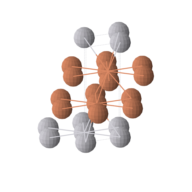Crystal structure of Fe2Pt (trigonal, P-3m1 (No. 164))