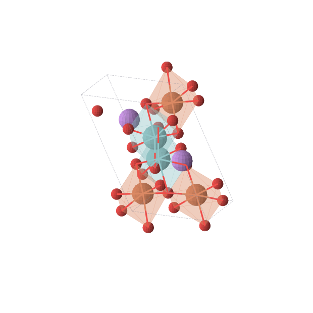 Crystal structure of Li2Nb2Fe3O10 (triclinic, P1 (No. 1))