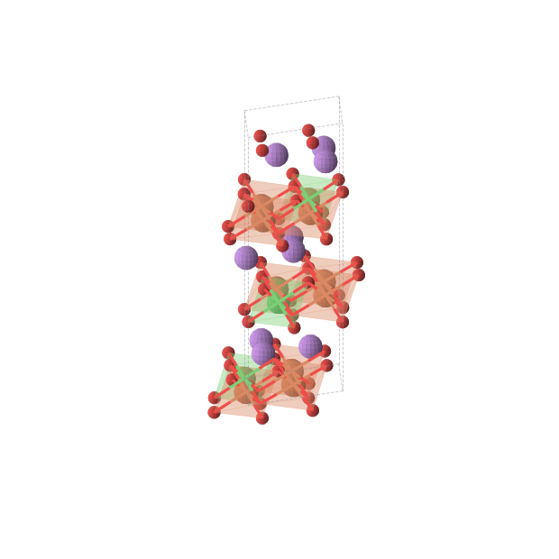 Crystal structure of Li3Fe3NiO8 (trigonal, R-3m (No. 166))