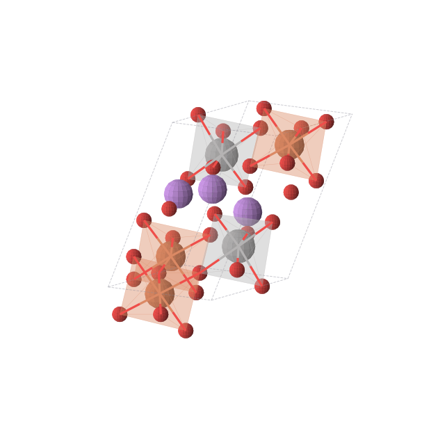 Crystal structure of Li3V2Fe3O10 (triclinic, P-1 (No. 2))