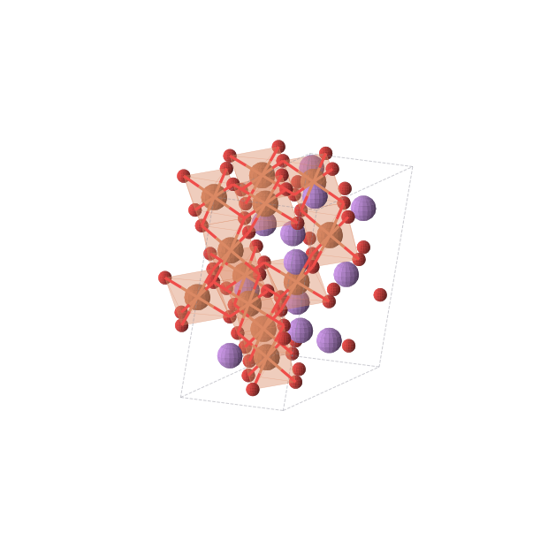 Crystal structure of Li3Fe3O8 (monoclinic, C2/c (No. 15))
